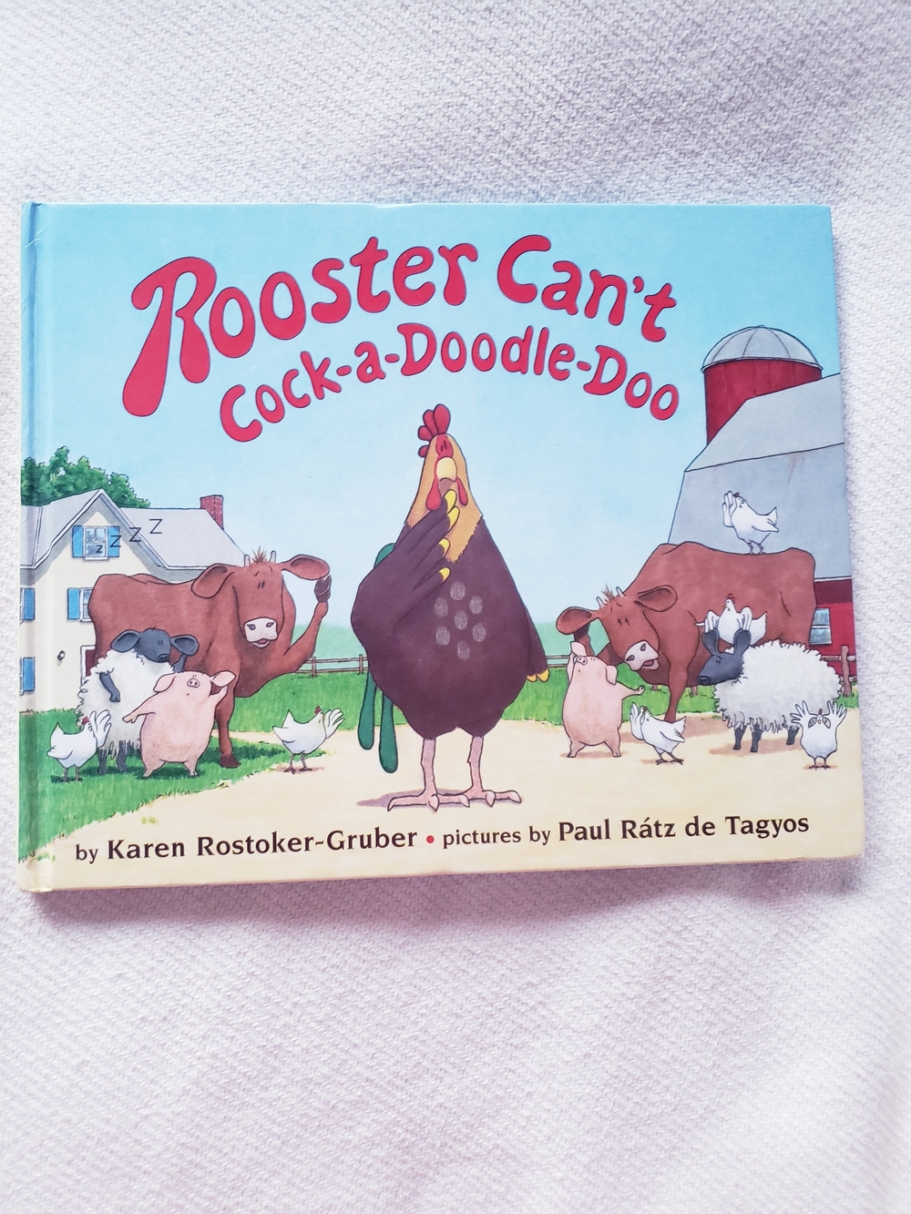 Rooster Can't Cocka-Doodle-Doo - Children's Picture Book